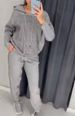 Women's Clothing Spring And Autumn Women's Clothing Fashion Casual Hooded Hot Diamond Pocket Sweater Sports Suit_ecoleips.com