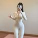 European American Autumn And Winter Yoga Suits For Women, One-piece Fitness Wear, Running Training, Pilates Sportswear_ecoleips.com