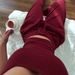 Women's Clothing Spring And Summer Square Neck Suspenders Backless High Waist Elastic Drawstring Wide Leg Loose Suit_ecoleips.com