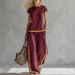 2026 Spring/Summer European American Cross-Border Women's Fashion Casual Shirt And Pants Two-Piece Set_ecoleips.com