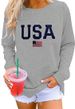 Women's Clothing Holiday Printed Round Neck Sweater Women's Tops_ecoleips.com