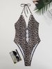 Women's Clothing Sexy One Piece Bikini Swimsuit Summer Vacation Polyester Fitness Suit_ecoleips.com