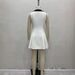 Women's Clothing Celebrity Large Lapel Metal Button Sleeveless Temperament Waist Slim Small Dress Dress High End_ecoleips.com
