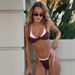 Sexy Women's Bikini Swimsuit European American Style Faux Two Piece Fashion Polka Dot Print Conservative Design_ecoleips.com