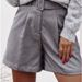Women's High-Waisted Wide Leg Solid Color Shorts European American Style Spring Summer Autumn Belt Included to Lengthen Legs_ecoleips.com