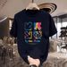 New Cotton Fashion Sense Printing Short-sleeved T-shirt Unisex Men Summer Tide Loose Hundred Tops_ecoleips.com