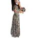 Elegant Long Sleeve Chiffon Dress With Mesh Panels – A-Line High Waist Fall Fashion For Women (Black, Burgundy, Coffee, Sky Blue, Beige)_ecoleips.com