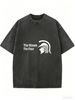 Women's Relaxed Fit Washed T-Shirt, Soft Short Sleeve Casual Summer Essential_ecoleips.com