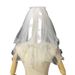 Double-Layer Pearl & Ribbon Bow Wedding Veil – Glow-in-the-Dark Bridal Hair Accessory For Photos (60-80cm, White With Pearls)_ecoleips.com