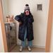 girl Girl 2025 Winter New White Down Jacket For Women, Mid-Length, Over-the-Knee, Hooded, Korean Style, Loose Fit, Warm, Thickened_ecoleips.com