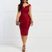 Women's Clothing Evening Dress New One Shoulder Sexy Cocktail Party Christmas Party Slim Dress Annual Meeting Dress_ecoleips.com