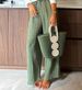 Women's Clothing Shirts Spring And Summer Hollow Printing Loose Button Grid Fashion Tops Women's Shirts_ecoleips.com
