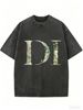 Women's Washed Cotton Blend Tee, Relaxed Fit Short Sleeve Casual Everyday T-Shirt_ecoleips.com