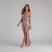 Women's Clothing Sequined Suspender Dress Summer New Host Banquet Sexy Ball Evening Dress Dress_ecoleips.com