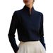 Women's Stand Collar Long Sleeve Shirt Niche Commuter Friendly Top Relaxed Everyday Wear Comfortable Feshion_ecoleips.com