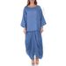 Women's Clothing Casual Solid Color Loose Skirt Two Piece Suit_ecoleips.com