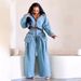 Women's Clothing Fashion Retro Wide Leg Loose Heavy Duty Denim Two Piece Suit Women's Clothing_ecoleips.com