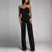 Women Sexy Slim Fit Strapless Straight Wide Leg Tube Top Jumpsuit Dress Versatile Party Night Out Clubwear_ecoleips.com