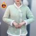 girl Winter Fleece-Lined Thickened Warm Ethnic Button Cotton Jacket Improved Cheongsam Version Artistic Retro Style Coat_ecoleips.com