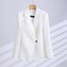 Women's Clothing High end professional pants suit white suit jacket suit fashionable business formal wear female beautician work clothes trend_ecoleips.com