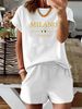 Women’s 2 Piece Outfit Set – Oversized Graphic T-Shirt And Biker Shorts Matching Set, Casual Summer Lounge Tracksuit For Daily Wear-292_ecoleips.com