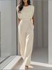 Women's Clothing Women's Royal Sister Style Slim Jumpsuit Fashion Solid Color Waist Summer Capable Temperament_ecoleips.com