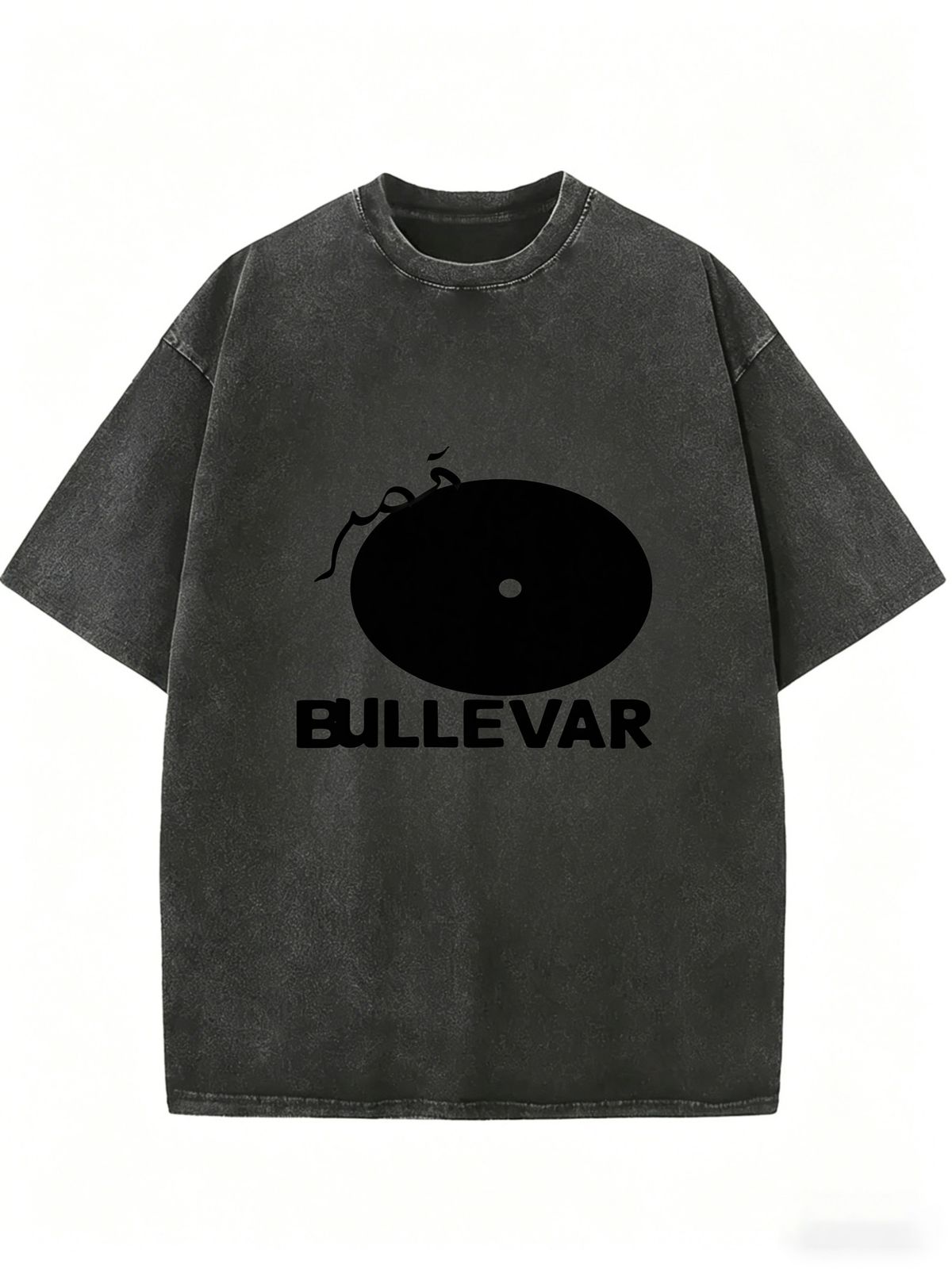 Vintage Washed Fashion Tee, Lightweight Short Sleeve T-Shirt For Travel, Vacation And Daily Wear_ecoleips.com