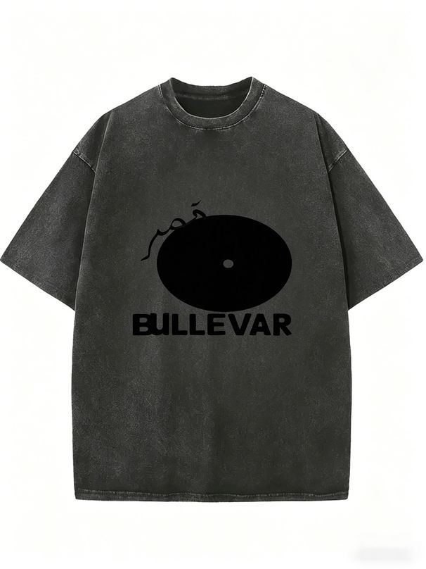 Vintage Washed Fashion Tee, Lightweight Short Sleeve T-Shirt For Travel, Vacation And Daily Wear_ecoleips.com