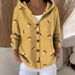 3d Print Hooded Sweatshirt For Women – Oversized Streetwear Pullover With V-Neck (S-4xl, Polyester Blend, Y2k Aesthetic)_ecoleips.com