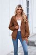 Women's Clothing Zip-Up Hooded Sweatshirt With Pockets - Casual Long Sleeve Pullover For Fall & Winter_ecoleips.com