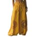 Women's Clothing Women's Wide Leg Pants Fashion Printed Design Fashionable Bottoms For Formal & Casual For Women_ecoleips.com