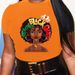 Summer European And American Cross-border Foreign Trade Plus-size T-shirt, Round-neck Casual Loose-fitting Short-sleeve_ecoleips.com