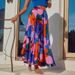 Women's Clothing Women's Spring And Summer New Fashion Casual Printed Bohemian Mid-length Skirt For Women_ecoleips.com