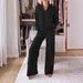 2026 Fall/Winter Cross-Border European And American New V-Neck Long-Sleeve Loose Solid Color Women's Fashion_ecoleips.com