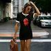 Cross-border Foreign Trade Summer New Red Dog Casual Fashion Slim-fit Bodycon Dress 012 Print_ecoleips.com