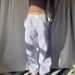 New Fashion Casual Striped Cotton High-Waisted Wide Leg Pants With Print - Comfortable & Stylish For Women_ecoleips.com