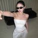 European And American Style 2025 New Splicing Sequined Tube Top White Sleeveless Slim-fitting Design Sense One-word Collar Sexy Summer Woman_ecoleips.com