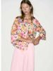 Women New Fashion Floral Print Loose Blouses Vintage Long Sleeve Button-up Female Shirts Blusas Chic Tops_ecoleips.com