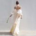 French-style Strapless Light Wedding 2026 Winter New Model, Forest-themed Satin Reception Gown, Fishtail Slimming Dress,_ecoleips.com