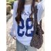 Autumn And Winter Casual Printed Long-Sleeved Loose, Versatile, Slimming Round-Neck Top, T-Shirt Base Layer For Women_ecoleips.com