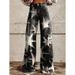 2025 Hot Item: Xiyin European And American Foreign Trade Plus Size Women's Casual Pants Thin Jeans_ecoleips.com