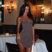 Women's Sexy Slim Temperament Hot Girl Summer Skirt European American Style Suspender Dress_ecoleips.com