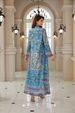 New Dubai Style Printed & Rhinestone Fashion Ethnic Style Plus Size Printed Dress_ecoleips.com