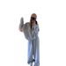 Women's Lazy Style Fashion Sportswear Set Loose Fit Slimming Student Style Autumn Winter Sweatshirt Casual Wide Leg Pants Two Piece_ecoleips.com