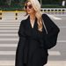 French V-neck Sweater New Jacket Waist Strap Thick Knitted Cardigan Women_ecoleips.com