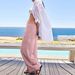 Suitable For All Seasons New Spring Women's Linen Wide-Leg Pants High-Waisted Straight Drawstring Pocket Plus Size Slimming_ecoleips.com