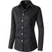 Women's Button Up Shirt Simple Formal Workwear Top_ecoleips.com