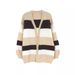 Oversized V-Neck Cardigan – Longline Knit Cover-Up For Women (S-XL) | Casual Layering Essential_ecoleips.com