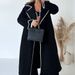 Elegant Embroidered Wool BAutumn Winter Fashion Outerwear Lend Coat For Women - Loose Fit Long Sleeve Trench Coat With Lace Detailing_ecoleips.com