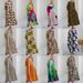 Flowy Printed Long Sleeve Maxi Dress – Oversized Fit, Round Neck, Boho Chic_ecoleips.com